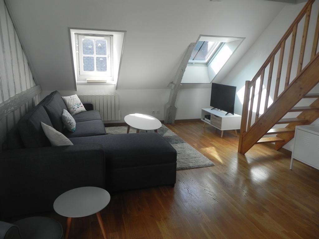 Appartement Rue Haute Онфлёр Экстерьер фото
